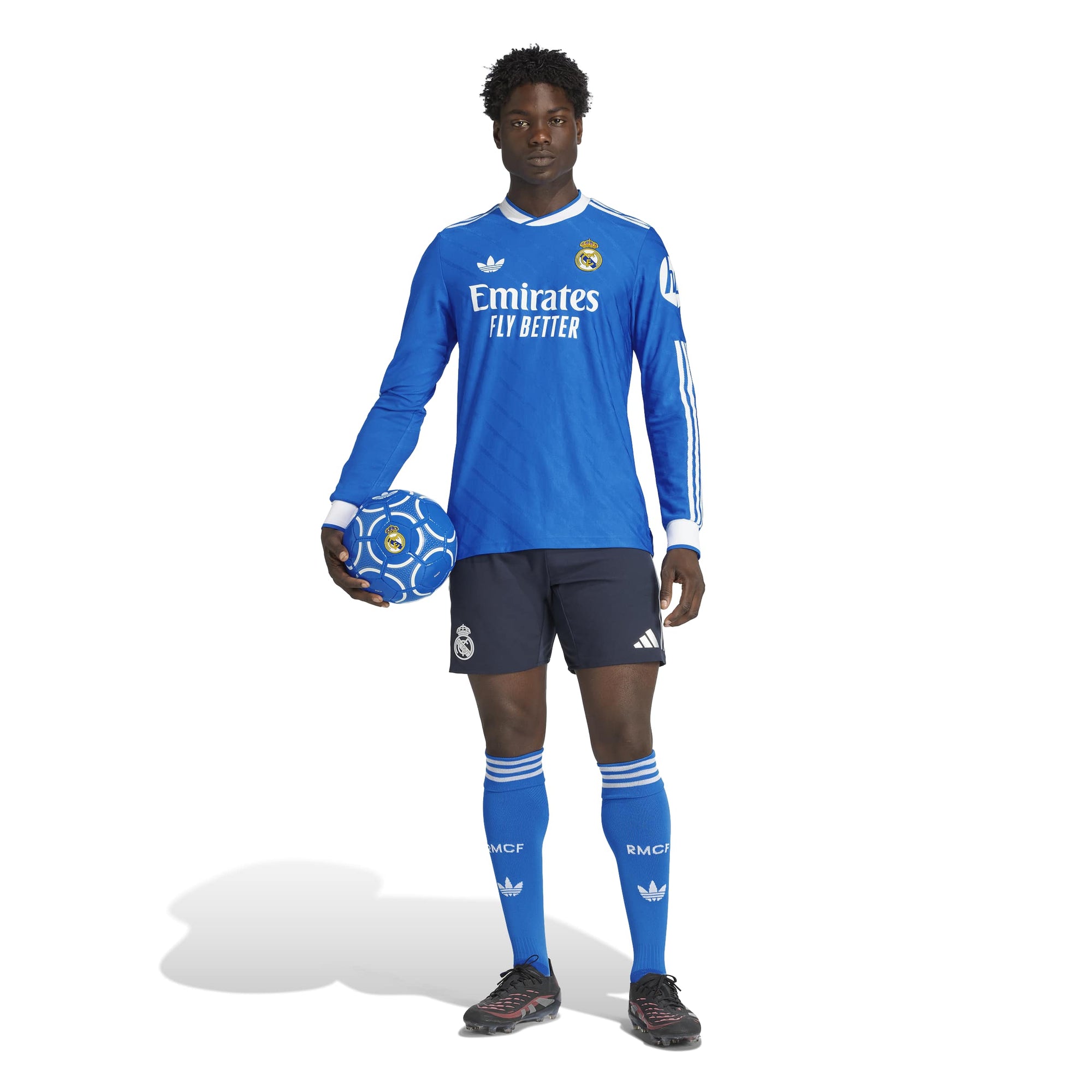 Mens Third Long Sleeve Authentic Shirt 25/26 Blue