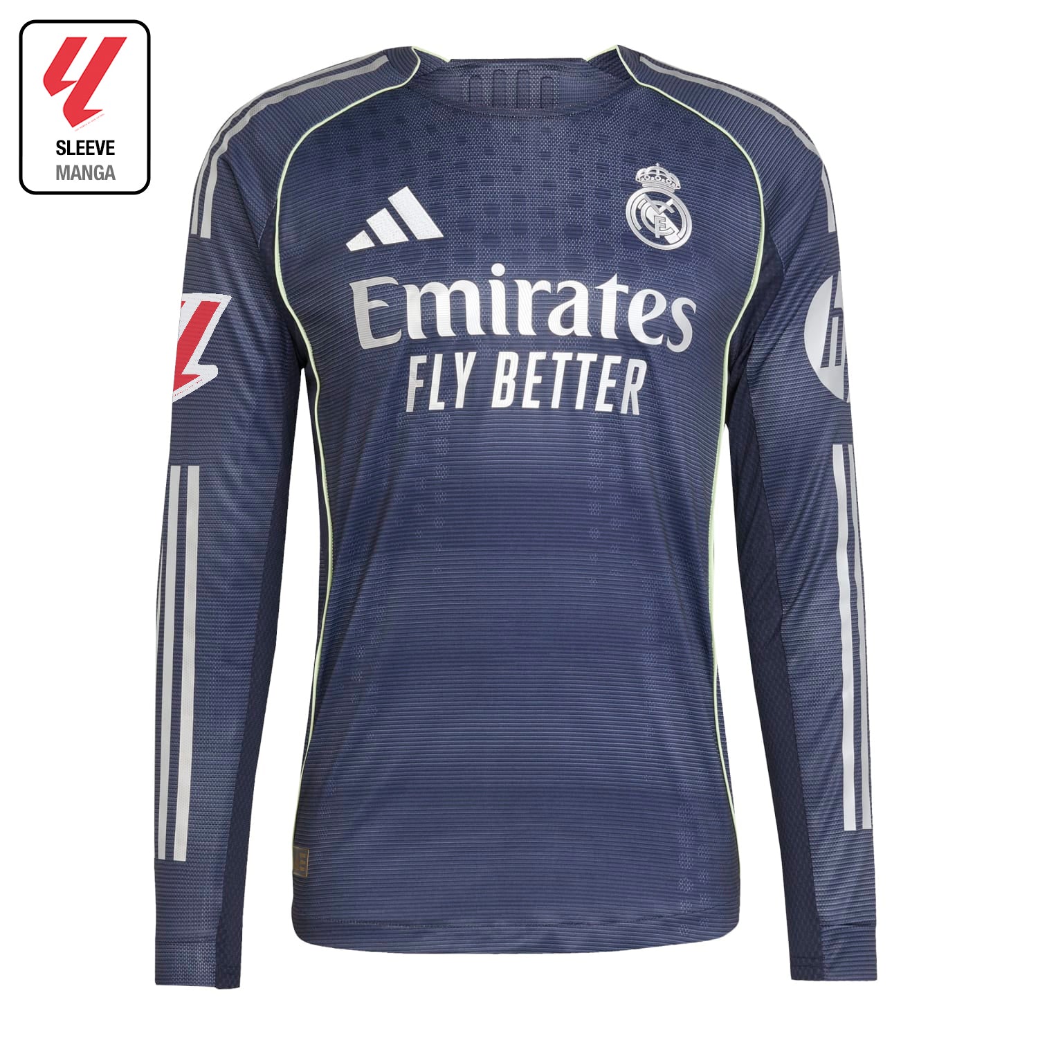 Camisola Alternativa Authentic de Manga Comprida Homem 25/26 Azul Marinho