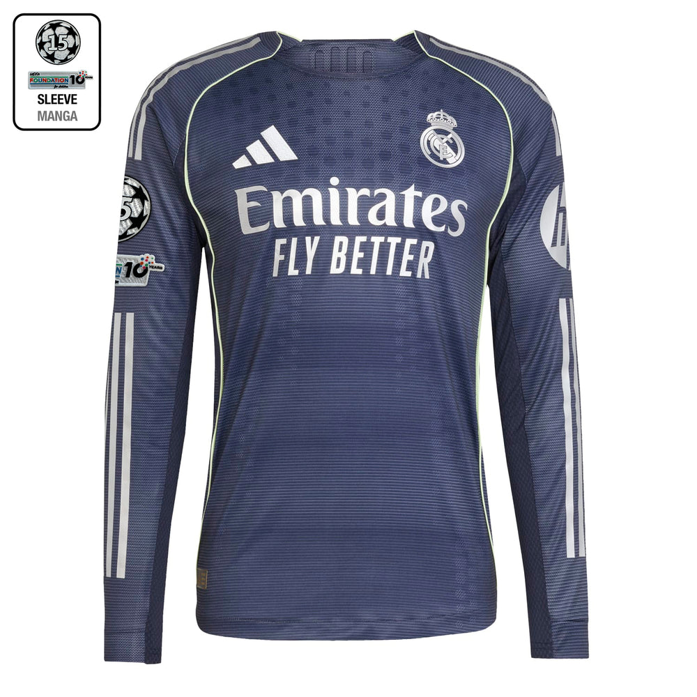 Camisola Alternativa Authentic de Manga Comprida Homem 25/26 Azul Marinho