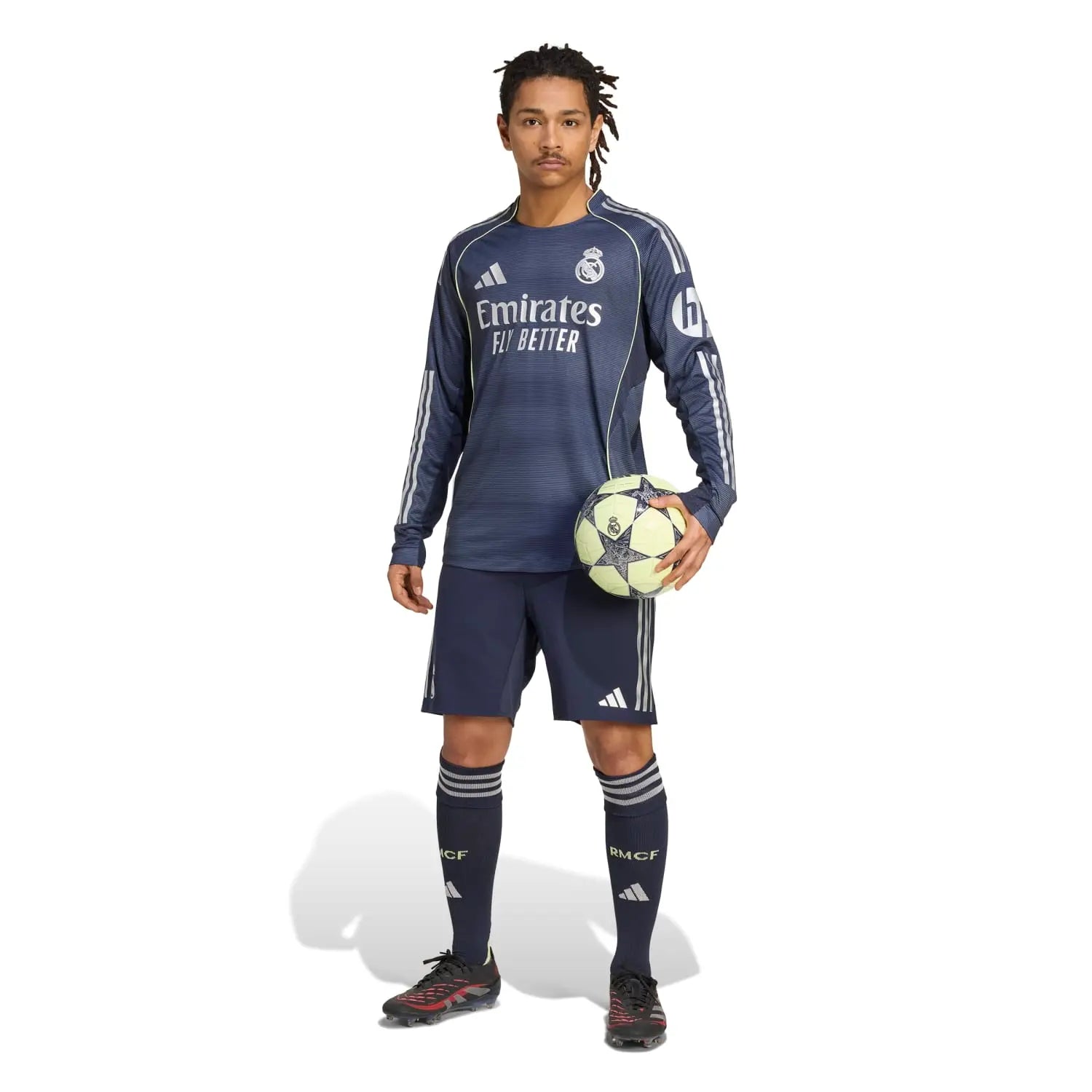 Camisola Alternativa Authentic de Manga Comprida Homem 25/26 Azul Marinho