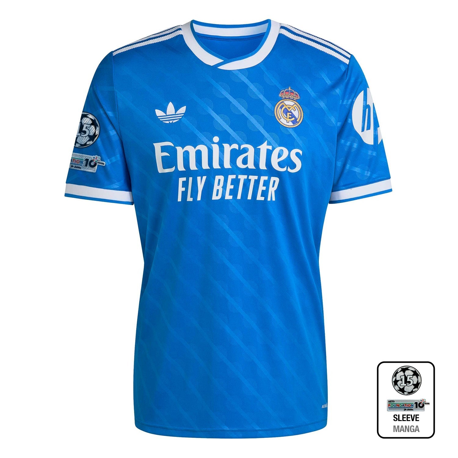 Camisola Terceiro Equipamento Homem 25/26 Azul