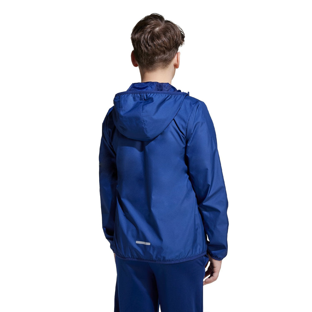 Kids adidas Tiberio Windbreaker Dark Blue