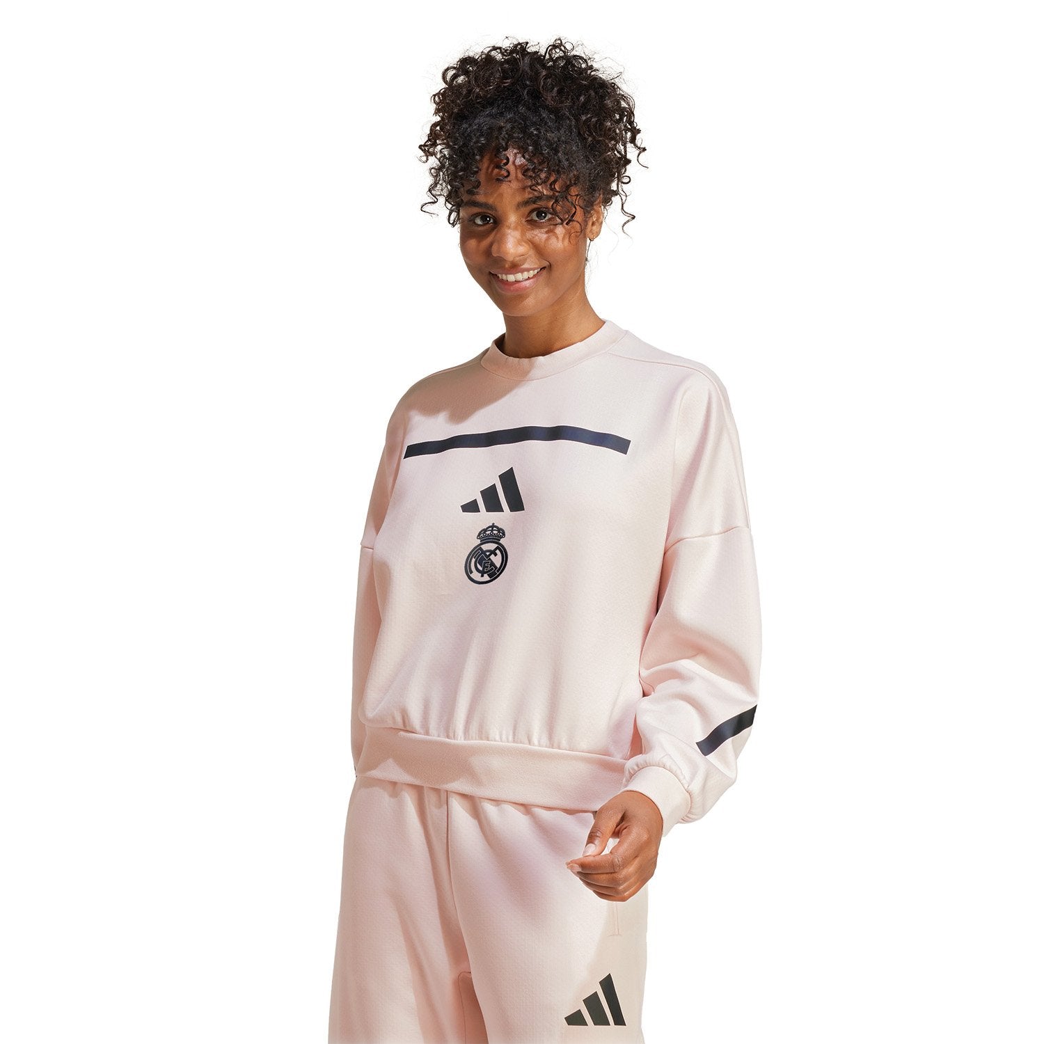 Womens adidas Real Urban Sweatshirt Light Pink