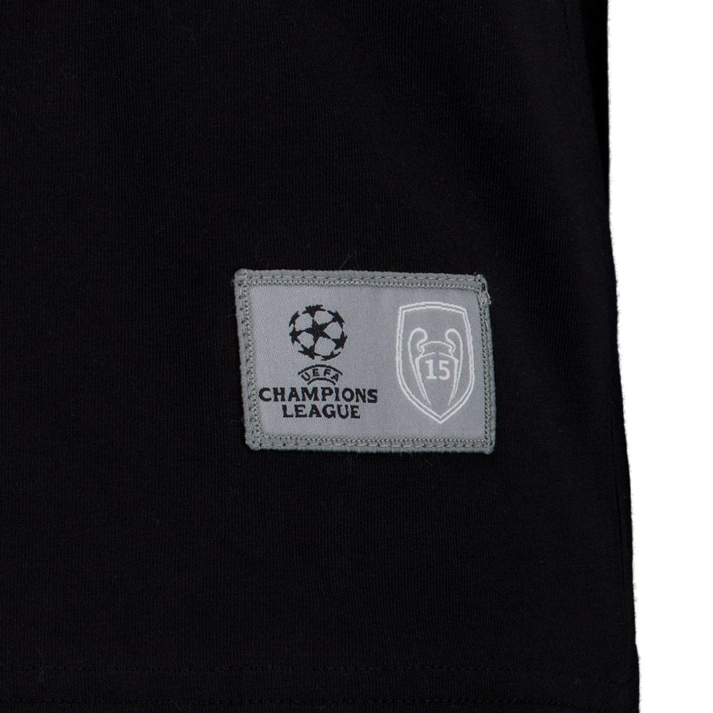 Mens T-Shirt Black | UEFA Champions League 15