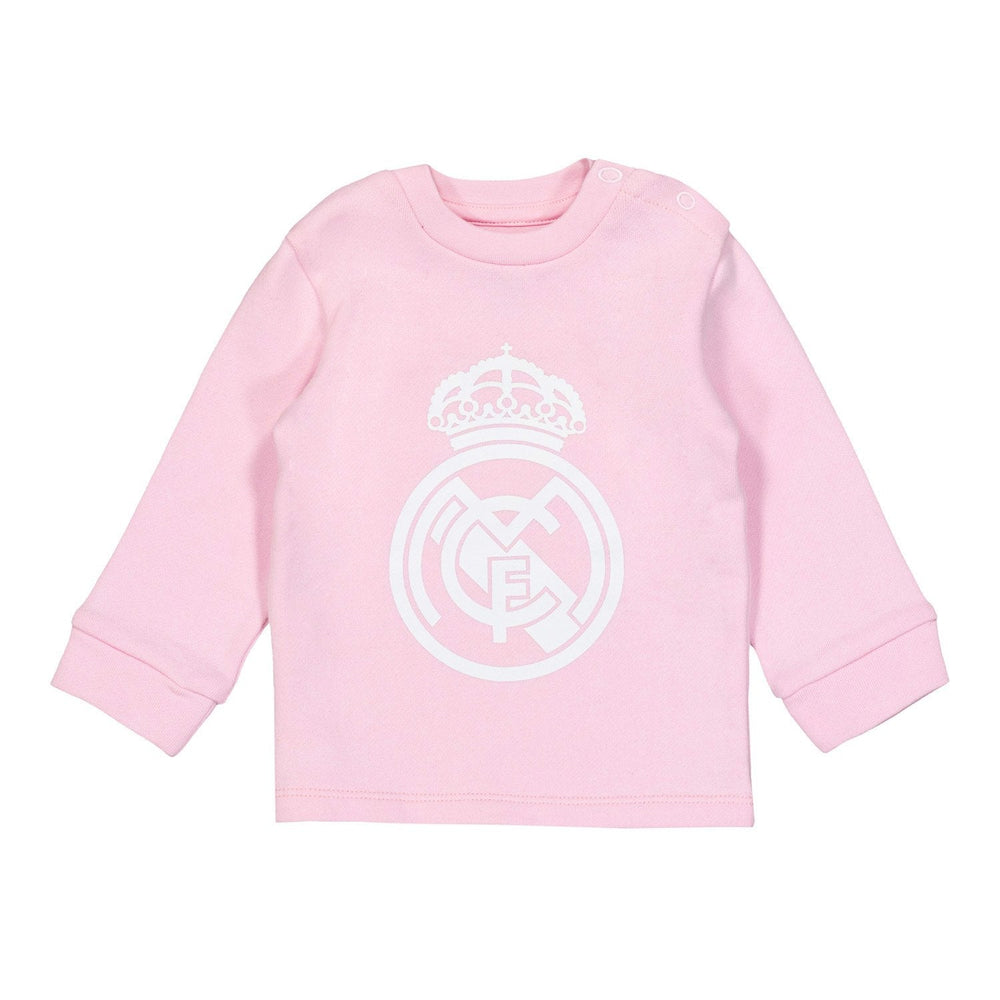 Set Pant & T-Shirt Baby Pink/White Real Madrid