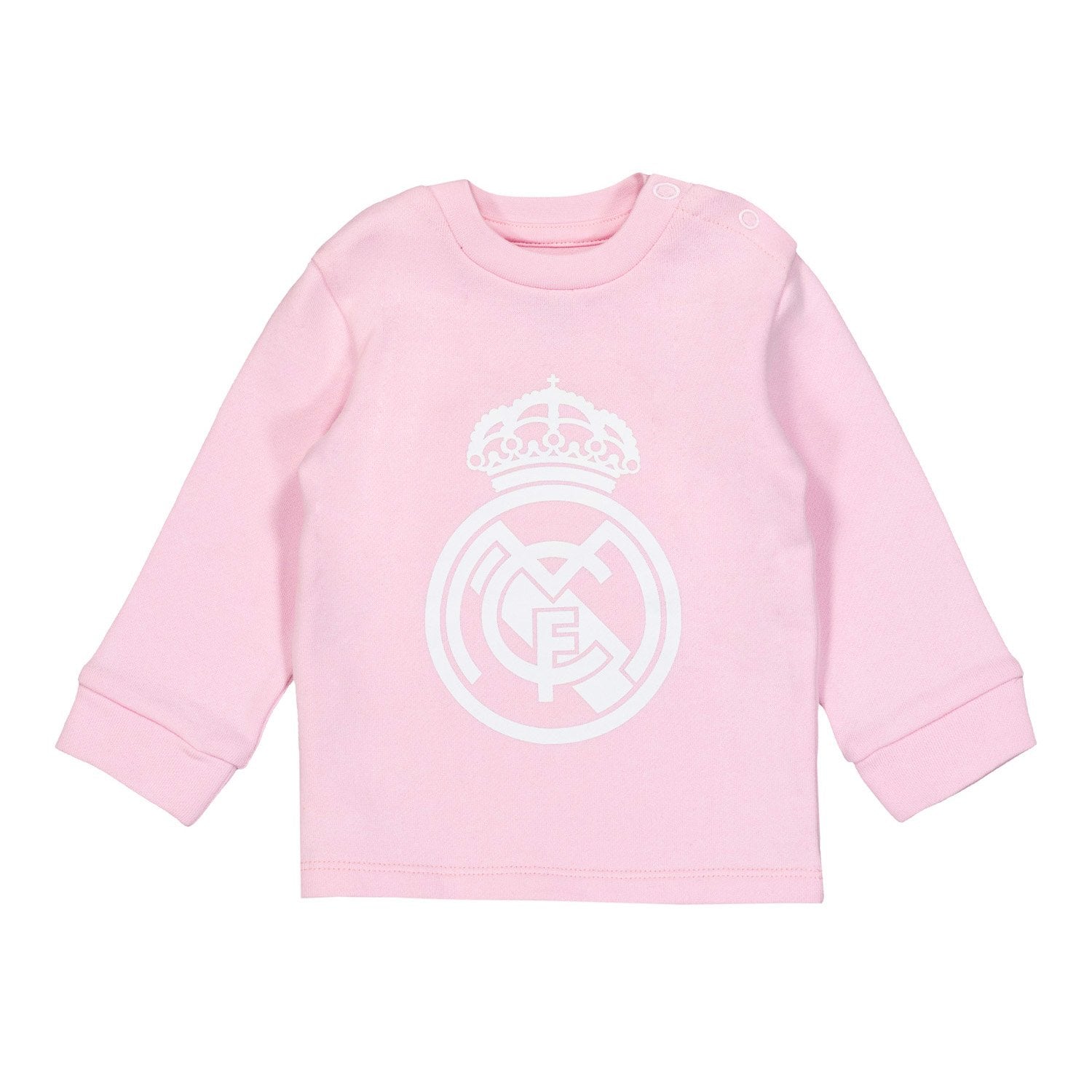 Set Pant & T-Shirt Baby Pink/White Real Madrid